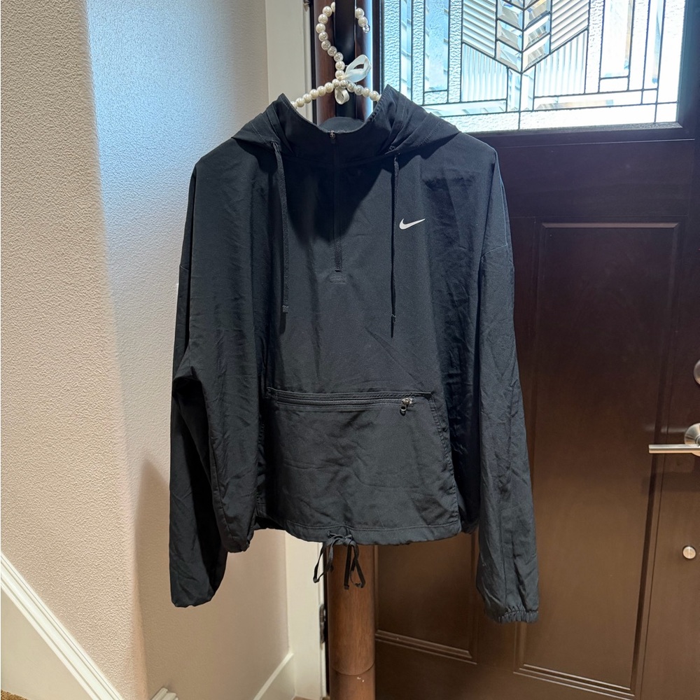Nike Black Windbreaker Jacket - SOLD